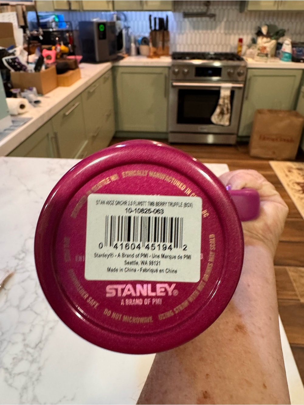 ❌Discontinued Berry Truffle Chroma Stanley Travel Tumbler 40oz - Picture 5 of 6